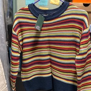 Multi color  chunky style sweater